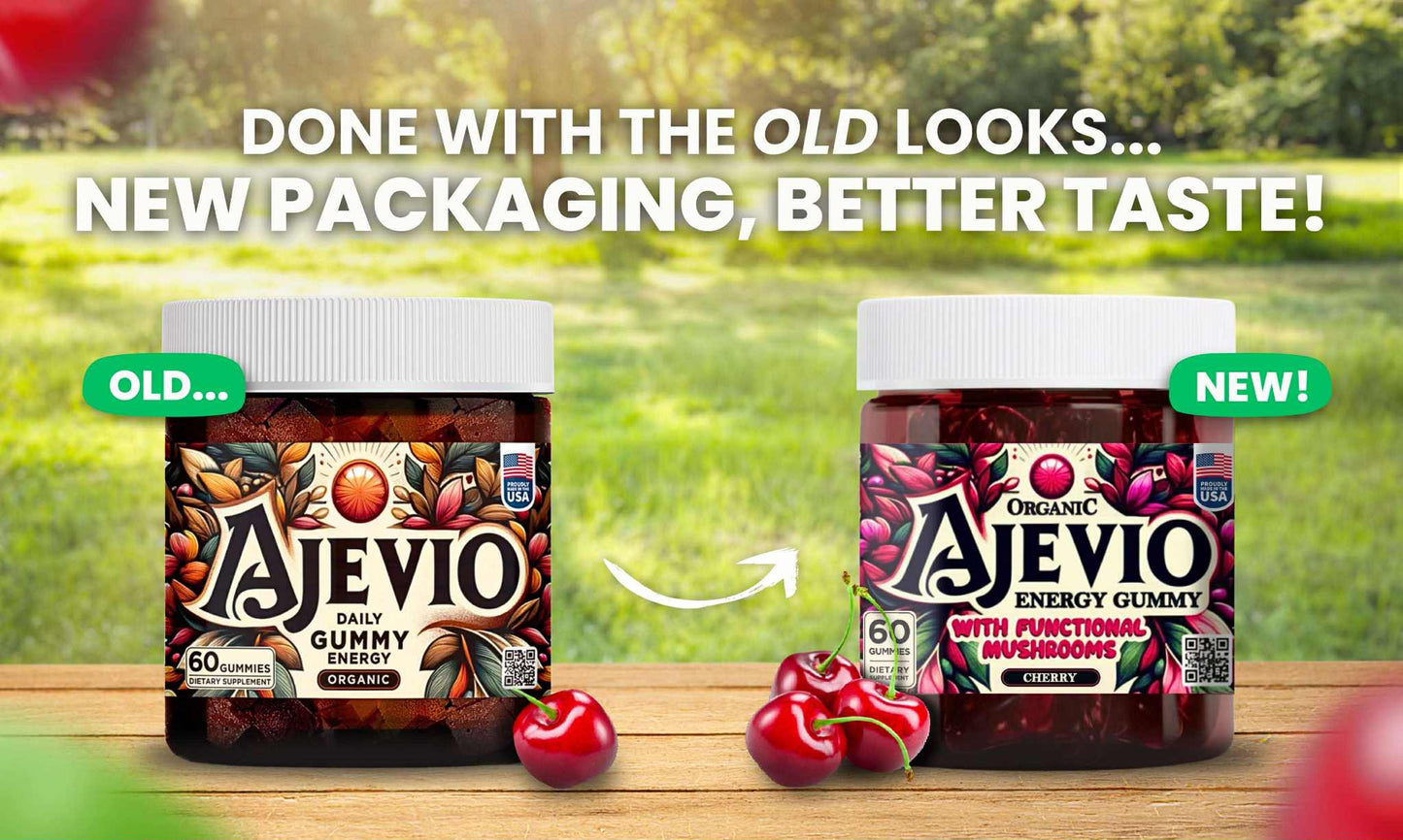 Ajevio Organic Daily Energy Gummies