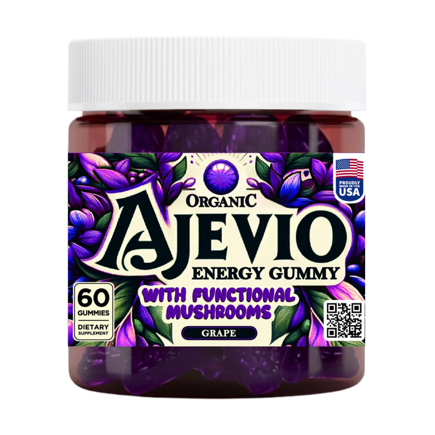 Grape Ajevio Organic Gummy