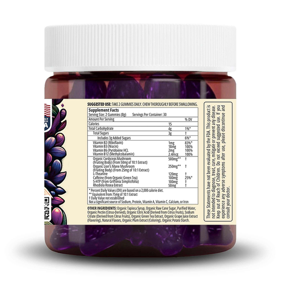 Grape Ajevio Organic Gummy